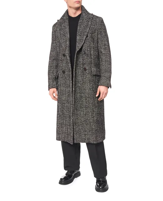 Dolce&Gabbana Пальто двобортне з вовни - Артикул: G050LT-FMZAQ