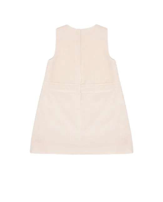 Dolce&Gabbana Детское платье из вельветового хлопка - Артикул: L24DK1-FUVB2