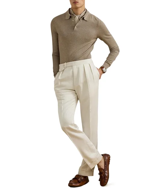 Ralph Lauren Purple Label Пуловер из шелка - Артикул: 790966748005
