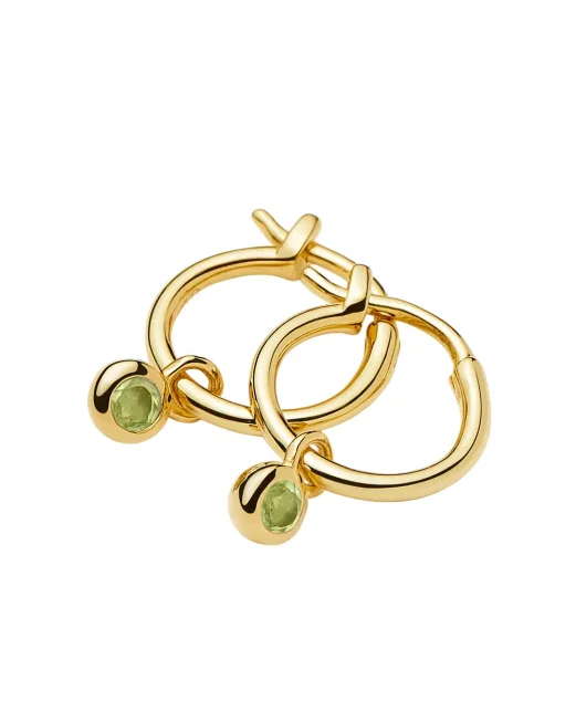 Missoma Сережки-кільця з мініатюрними підвісками - Артикул: BSH-G-E2-PD