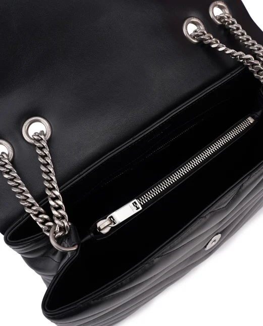 Saint Laurent Кожаная сумка Loulou Medium - Артикул: 574946-DV726