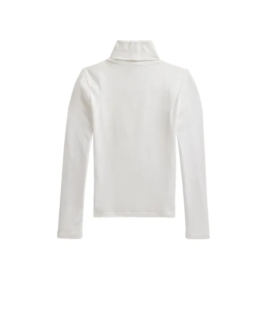 Polo Ralph Lauren Детская водолазка з бавовни та модалу в рубчик - Артикул: 313850670001