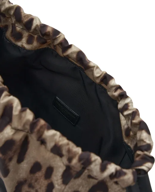 Dolce&Gabbana Детский рюкзак с леопардовым принтом - Артикул: EB0132-AZ600