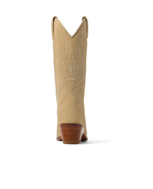 Ralph Lauren Collection Ковбойские сапоги Chilton из замши - Артикул: 800962356002