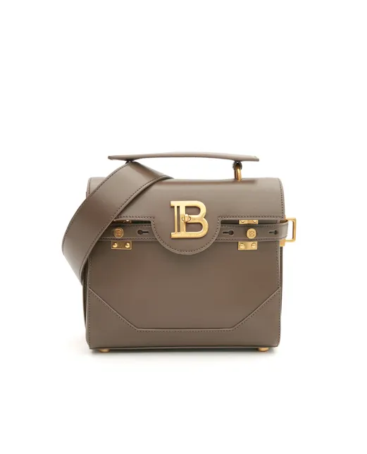 Balmain Кожаная сумка B-Buzz 23 - Артикул: FN1DB526LSLX
