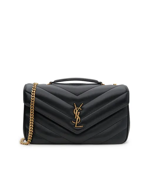 Saint Laurent Сумка зі шкіри Loulou Medium - Артикул: 801439-AAEAX