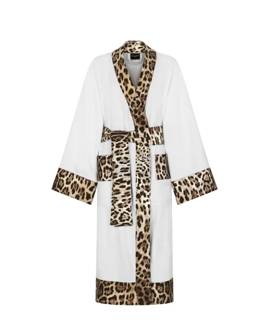 Dolce&Gabbana Халат з махрової бавовни - Артикул: TCF010-TCAGO