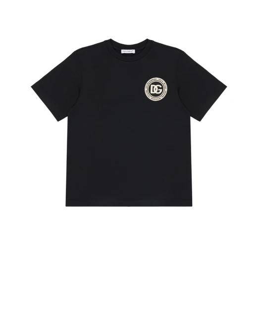 Dolce&Gabbana Детская футболка с аппликацией - Артикул: L4JTHU-G7P1P-S