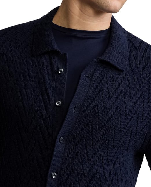 Ralph Lauren Purple Label Кардиган короткий рукав - Артикул: 790963441002