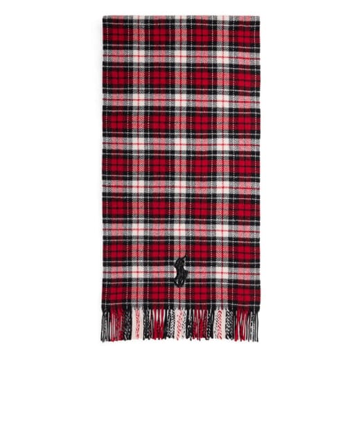 Polo Ralph Lauren Шарф из шерсти с бисером - Артикул: 455P04641002