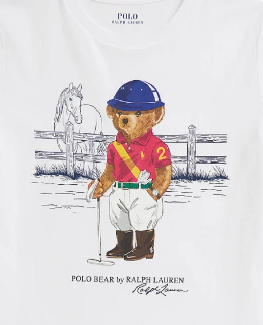 Polo Ralph Lauren Детская футболка Polo Bear - Артикул: 313A96120001