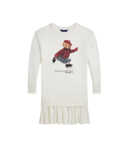 Polo Ralph Lauren Детское платье флисовое Polo Bear - Артикул: 313A99233001
