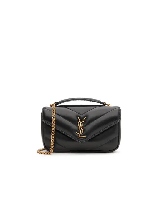 Saint Laurent Кожаная сумка Loulou - Артикул: 821749-AAEAX