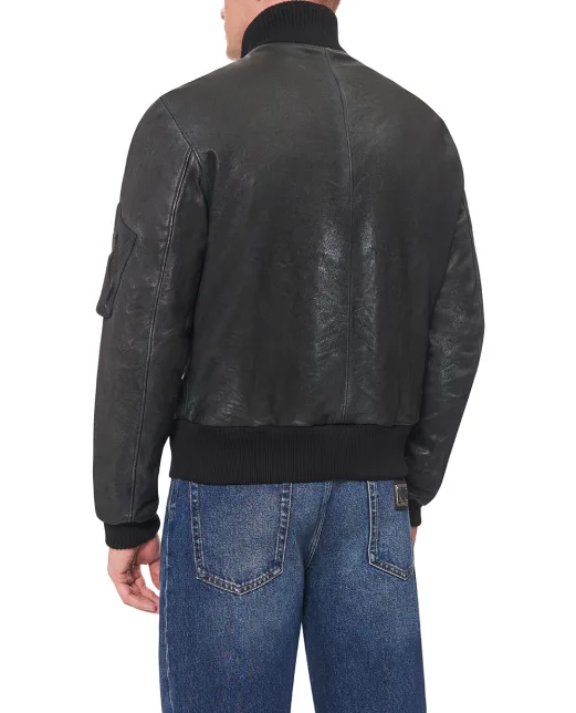 Dolce&Gabbana Куртка зі шкіри - Артикул: G9BQOL-HULXI