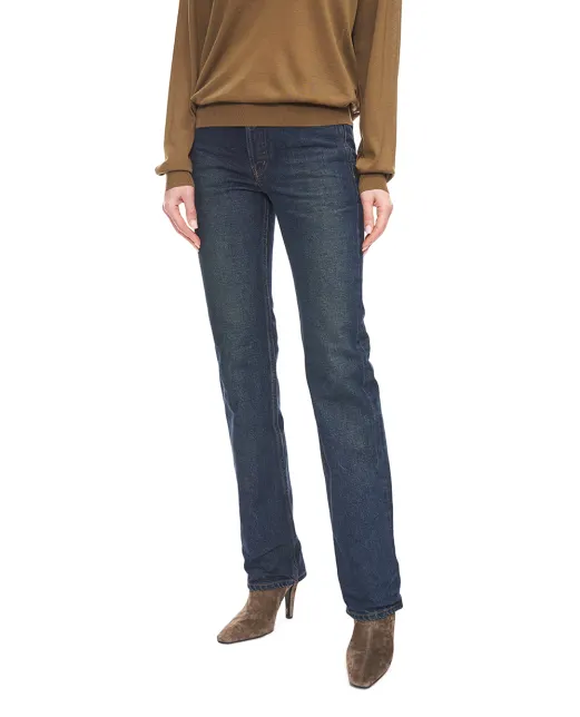 Saint Laurent Джинси NICO з ефектом потертості - Артикул: 782393-Y10VG