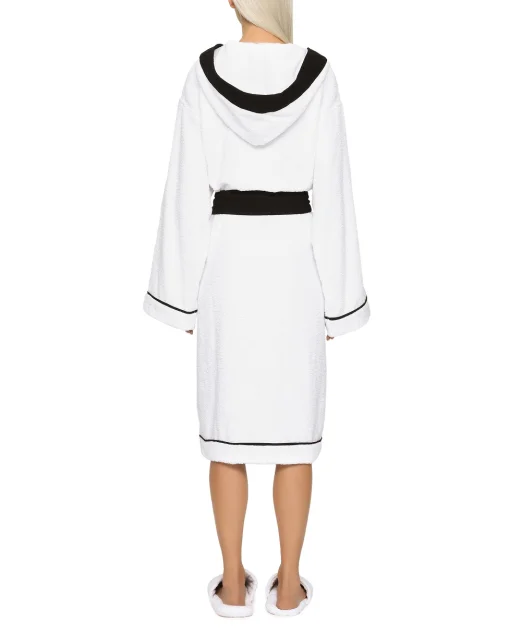 Dolce&Gabbana Халат з махрової бавовни - Артикул: TCF015-TCAHC