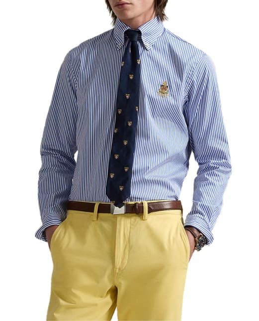 Polo Ralph Lauren Сорочка в смужку Crest - Артикул: 710965413001