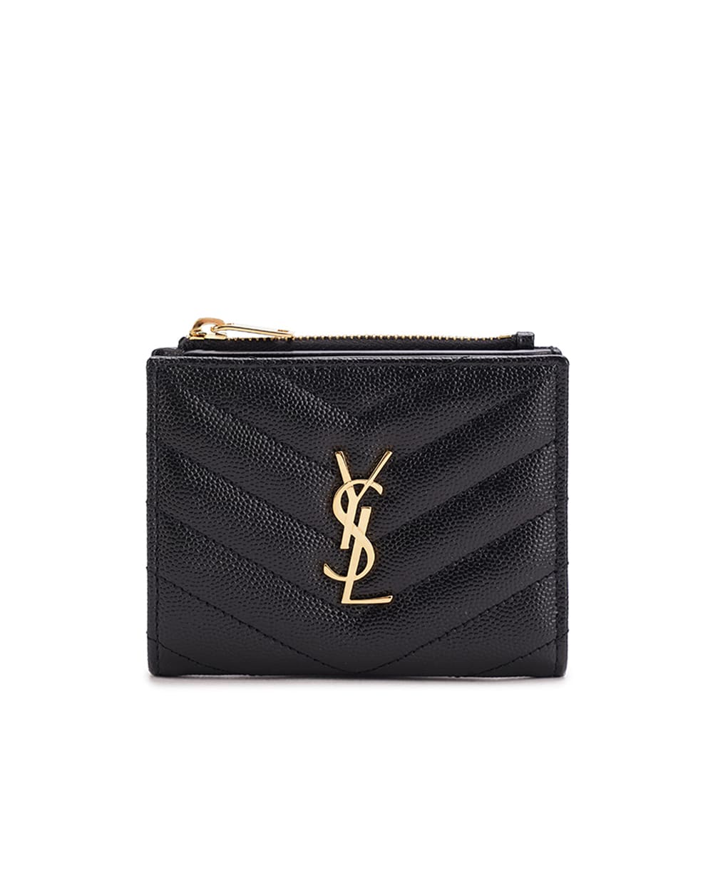 Кошелек Saint Laurent 575879-BOW01, черный цвет • Купить в