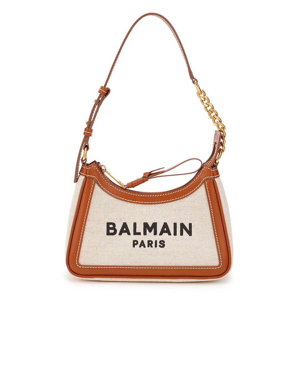 Сумка B-Army Shoulder Balmain CN1BT743TCFE, бежевый цвет • Купить