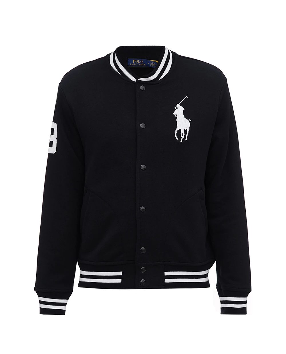 Бомбер Polo Ralph Lauren 710951717001, чорний колір • Купити в