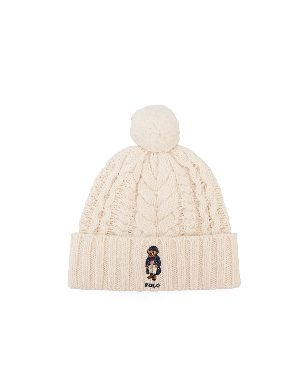 Шапка Polo Bear Polo Ralph Lauren 455961991001, бежевый цвет