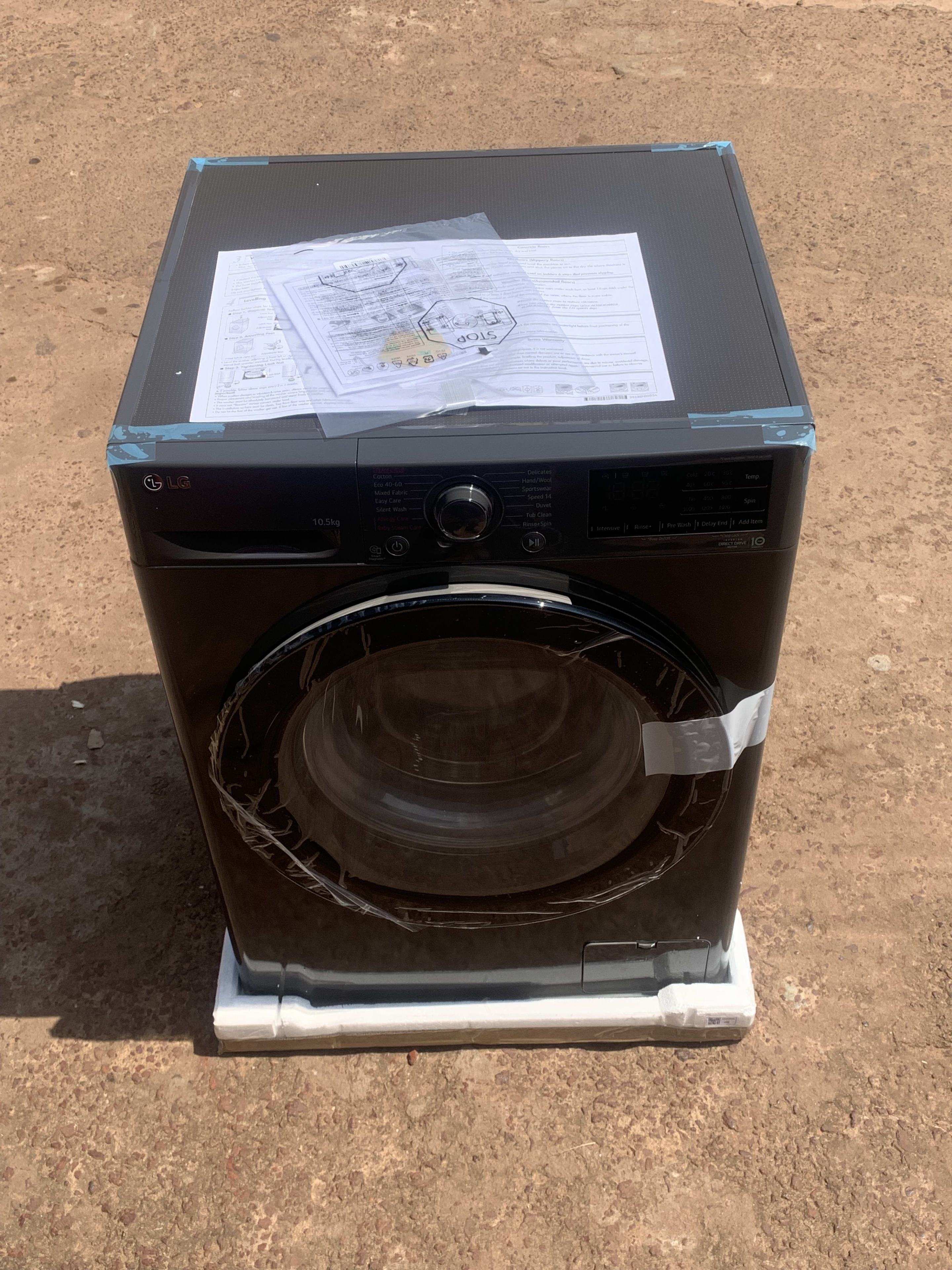 LG Automatic washing machine front loader inverter WM4V3RYP6JE 10.5kg