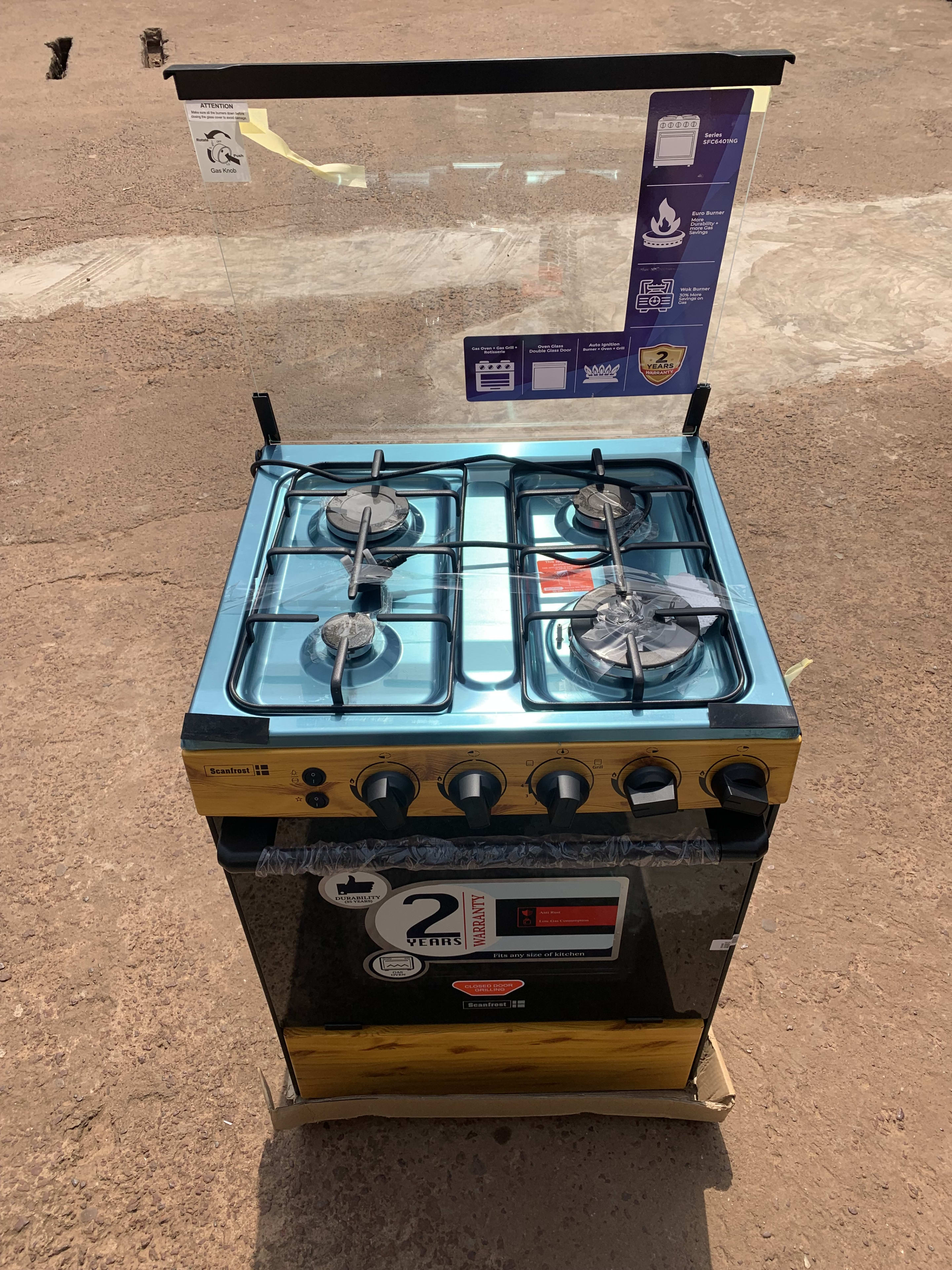 Scanfrost stand cooker 4B CK6401