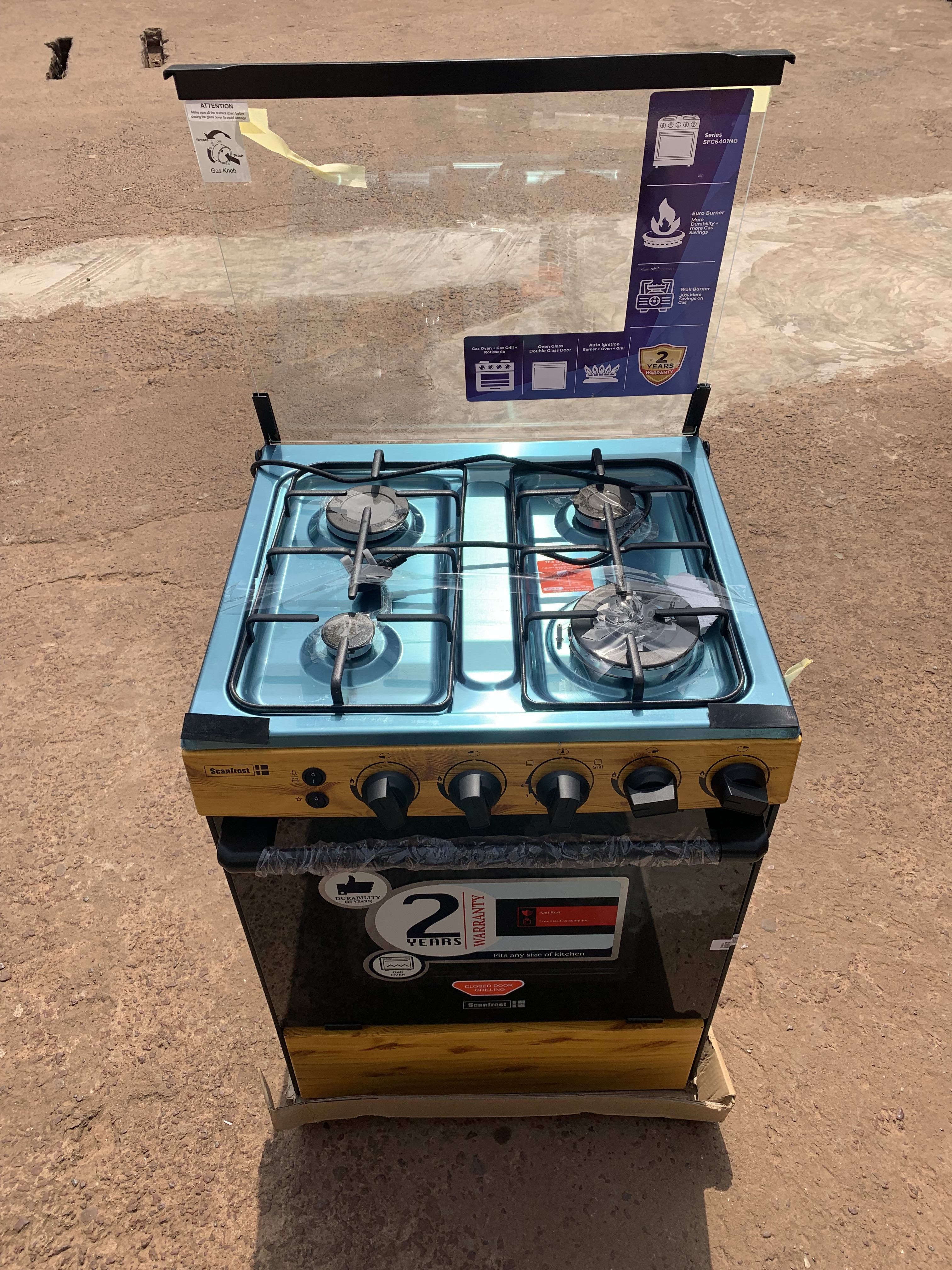 Scanfrost stand cooker 4B CK6401