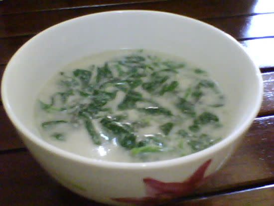 Resep Dan Cara Membuat Sayur Bobor Kangkung
