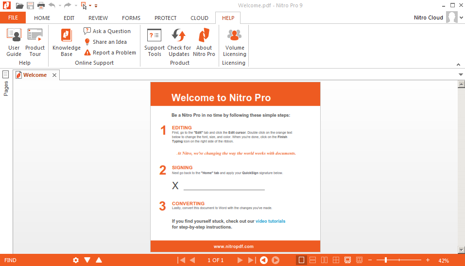 pdf to word converter nitro pro 9