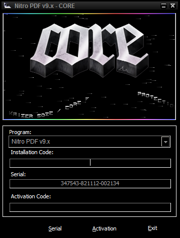 nitro pro 9 activation serial number
