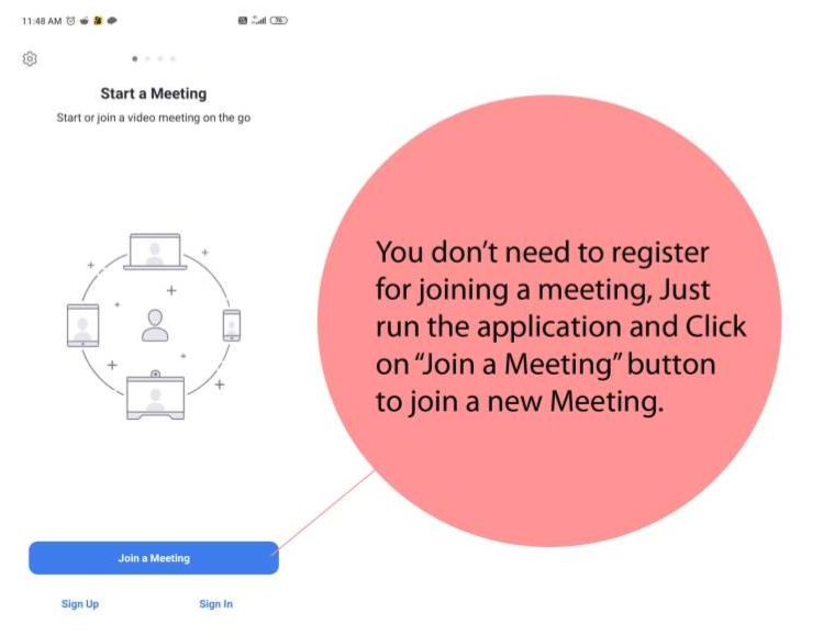 zoom join meeting without registering