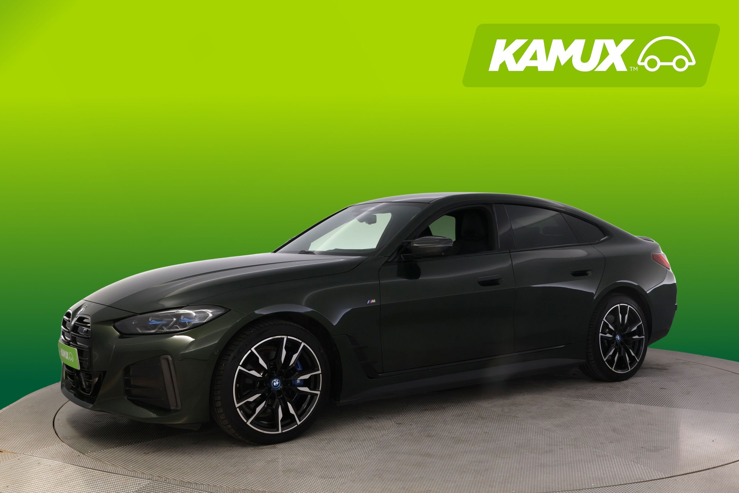 BMW i4 M50 M Sport xDrive Sanremo Green 2022, kuva 3/25