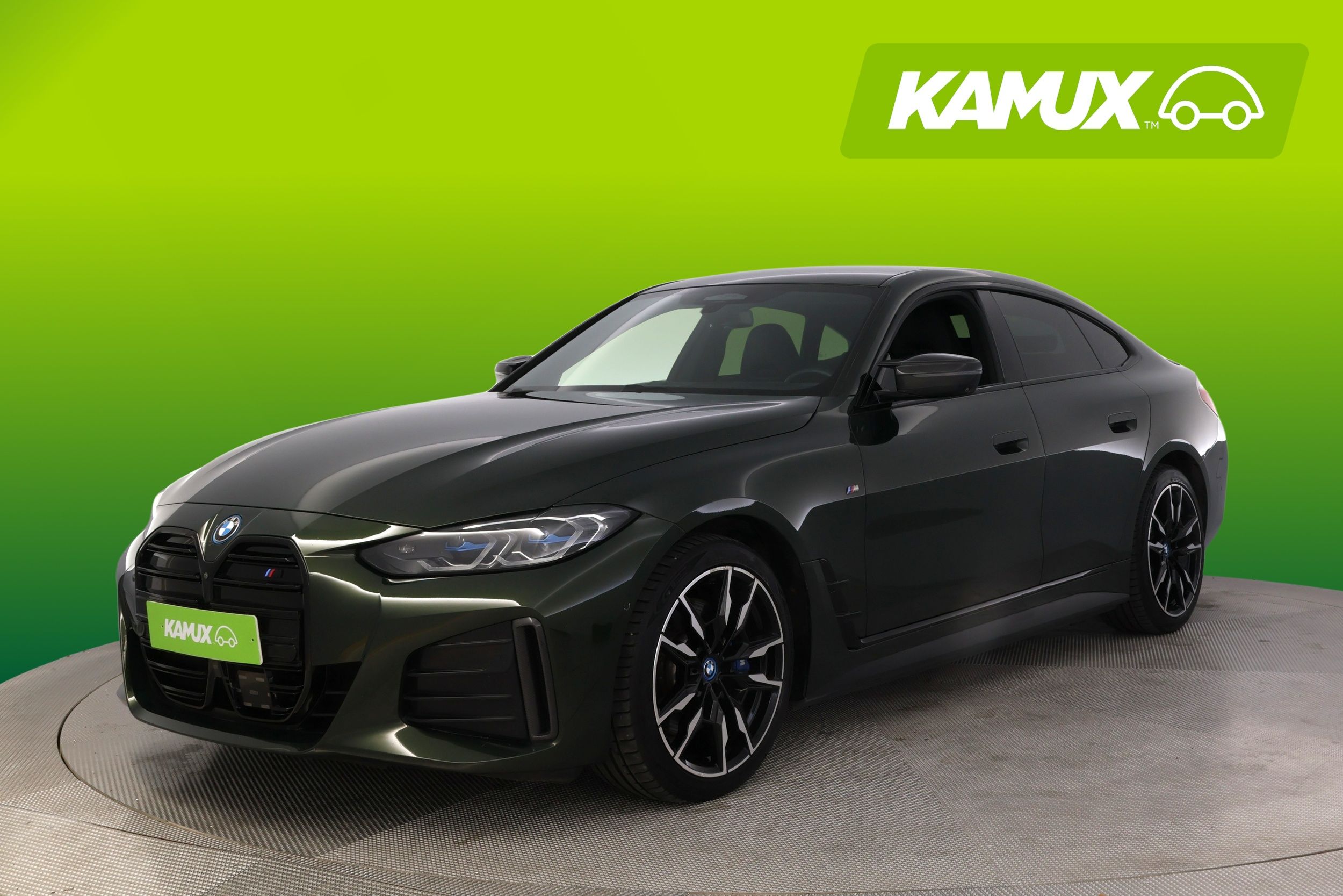 BMW i4 M50 M Sport xDrive Sanremo Green 2022, kuva 2/25