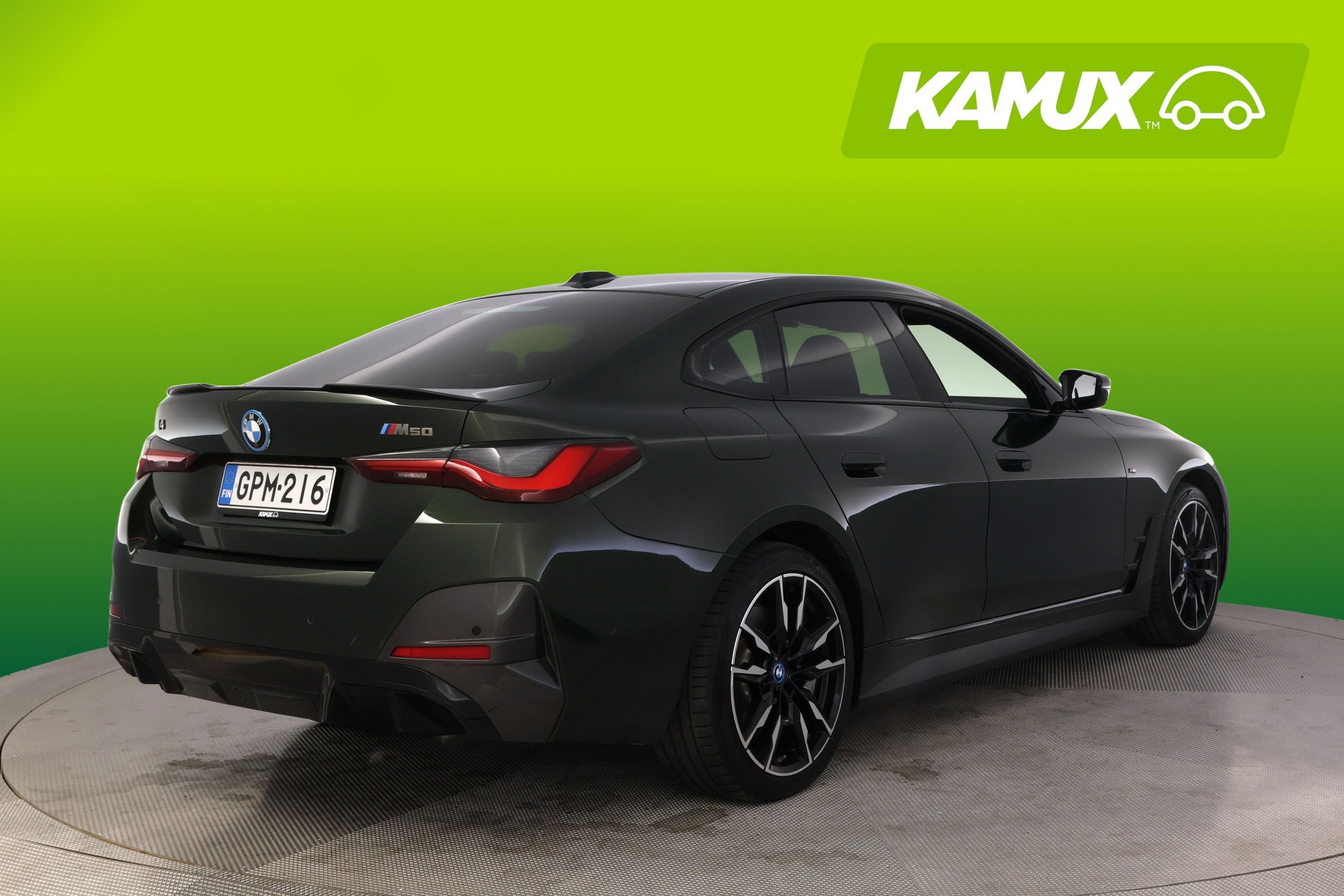 BMW i4 M50 M Sport xDrive Sanremo Green 2022, kuva 5/25