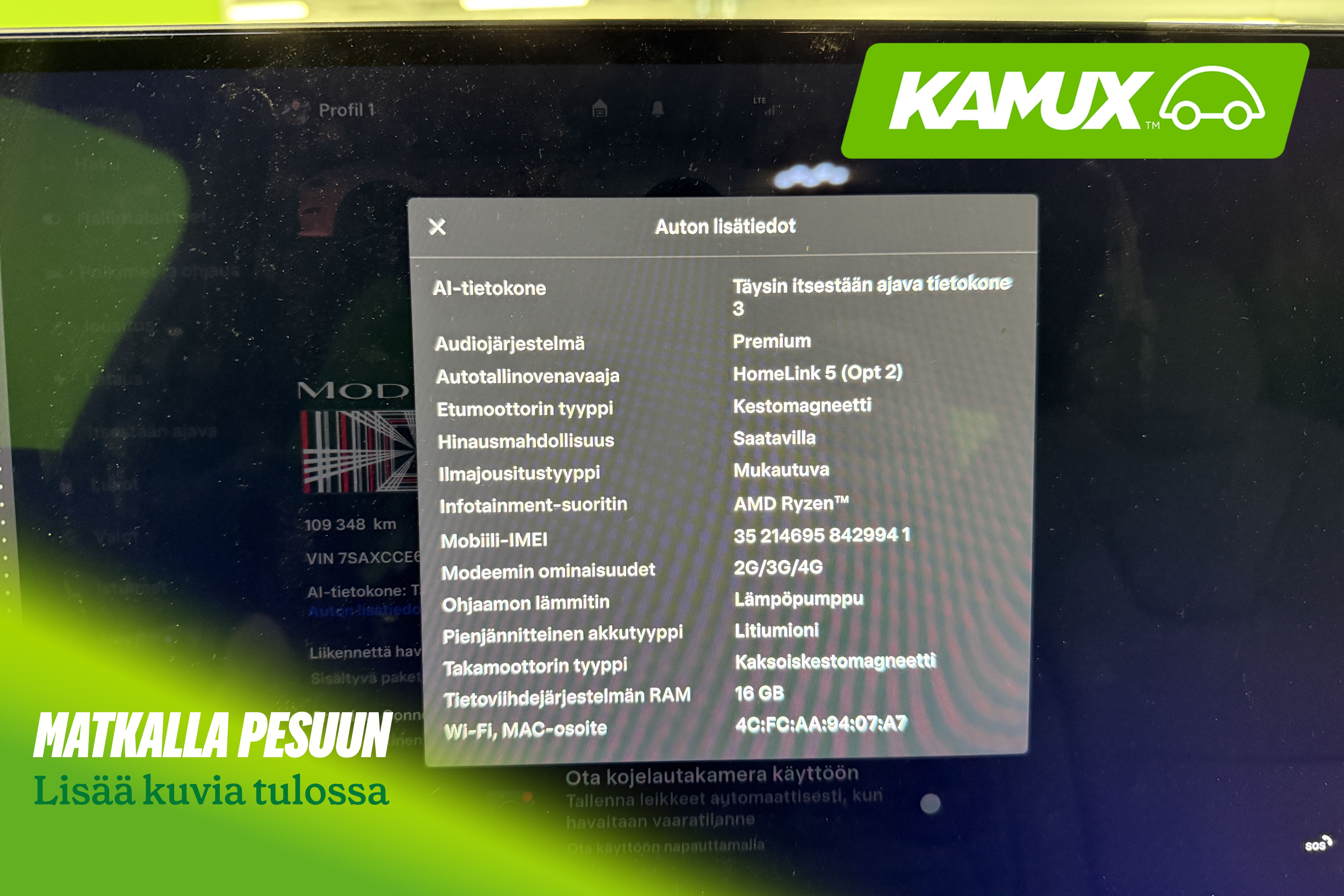 Tesla Model X Plaid 6-paikkainen 2023, kuva 6/7