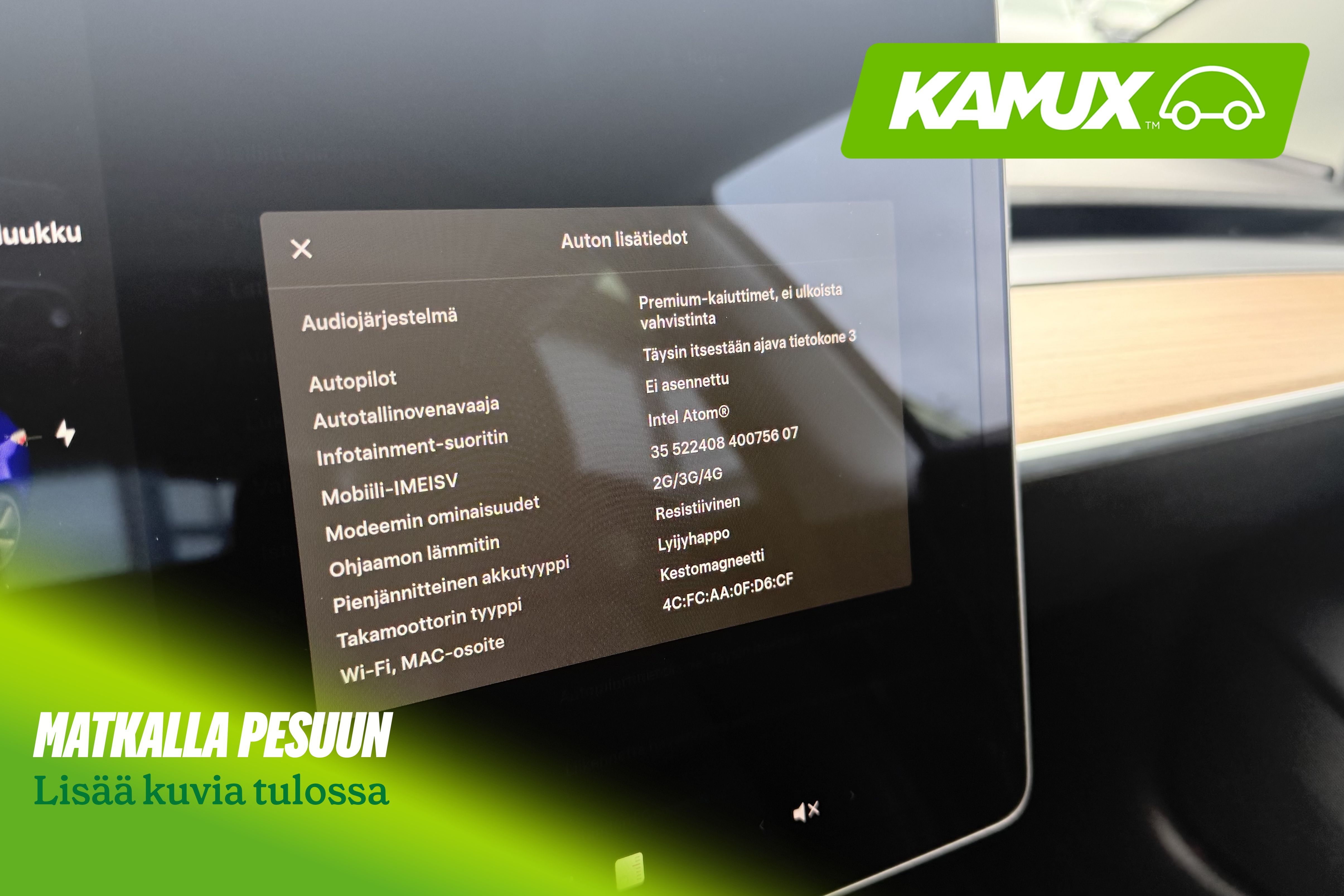 Tesla Model 3 Standard RWD Plus 2019, kuva 8/8