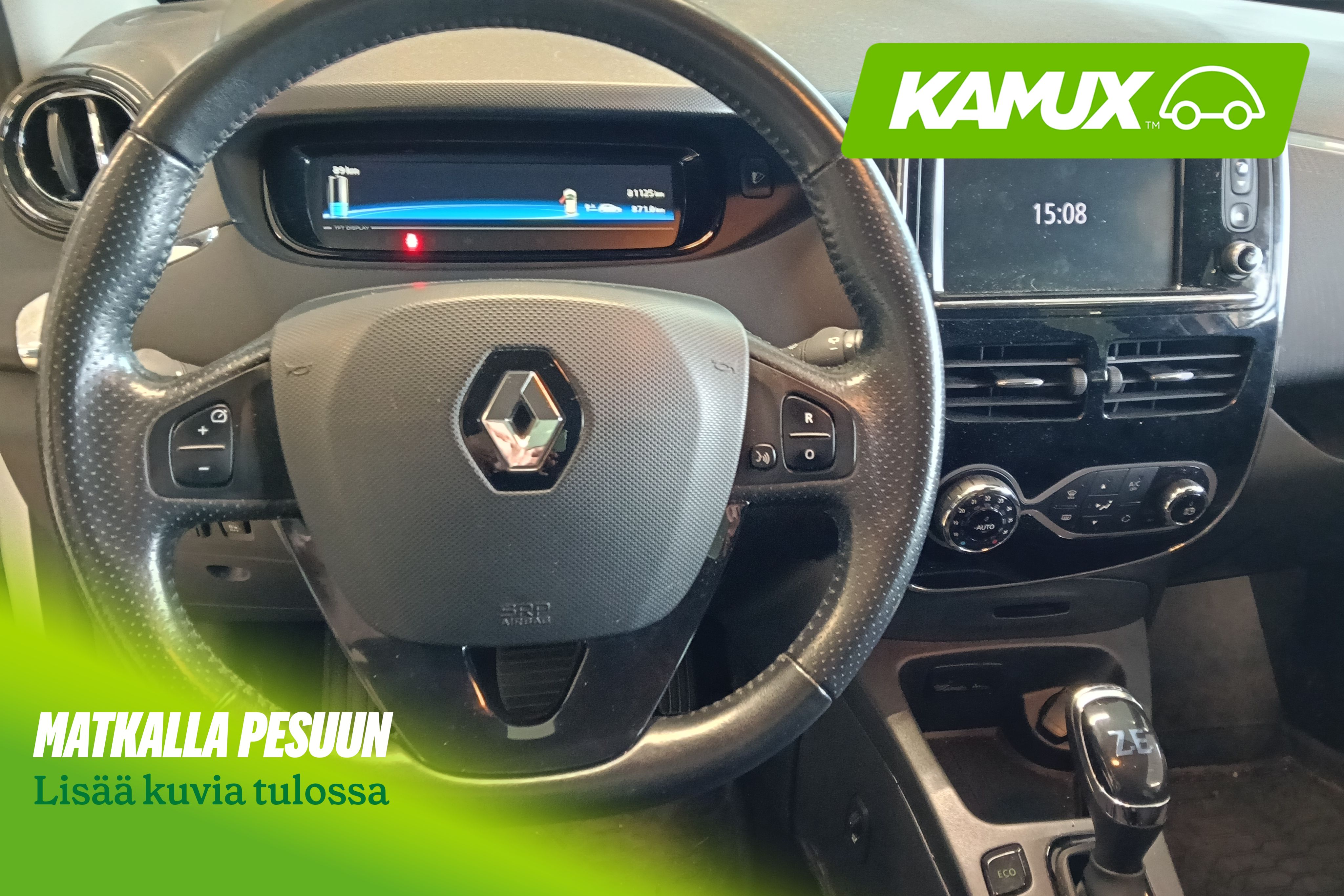 Renault Zoe ZOE 54,7 kWh Zen 5ov 2020, kuva 3/4