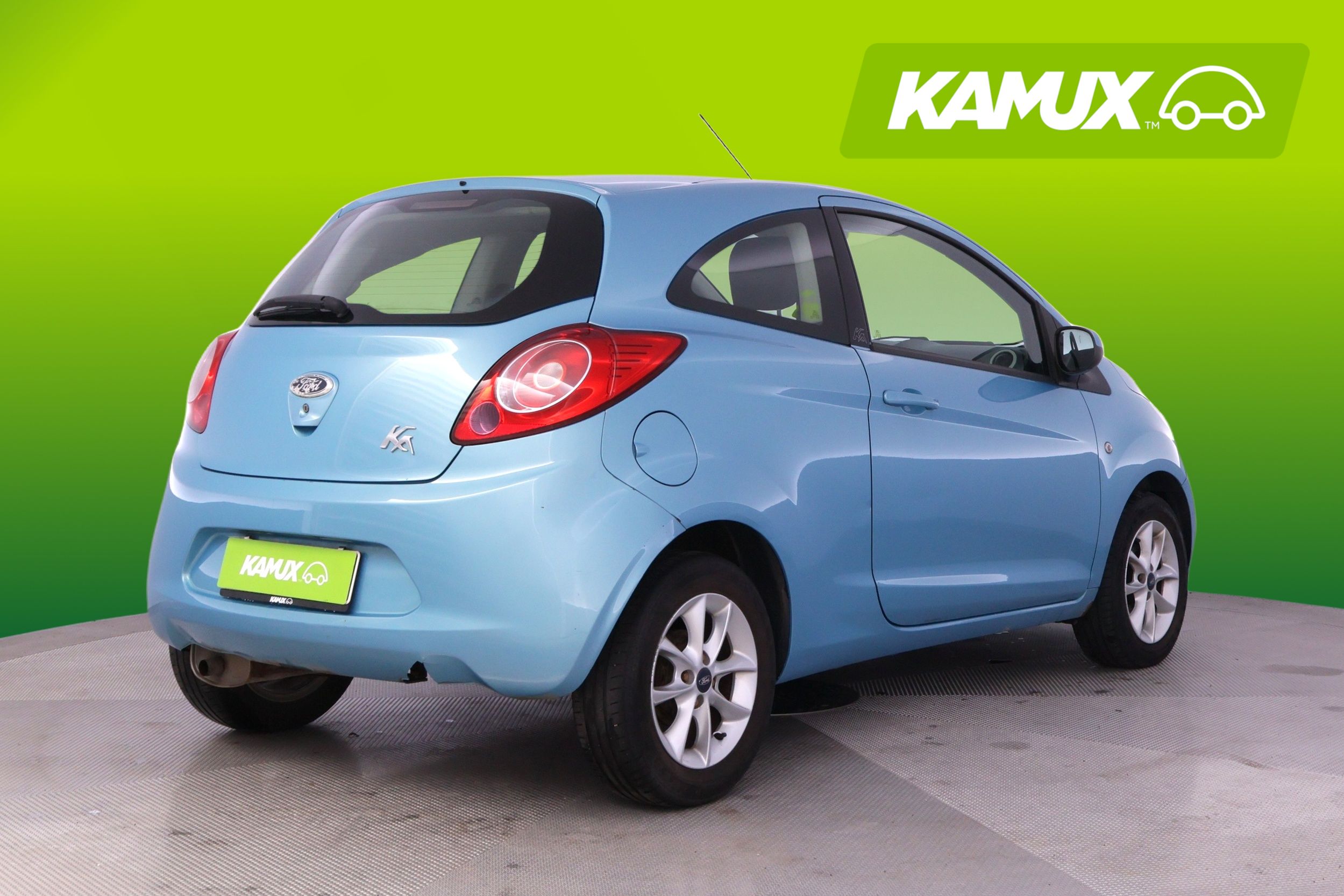 Ford Ka 1,2 69 hv Trend M5 3-ovinen 2009, photo 2/19