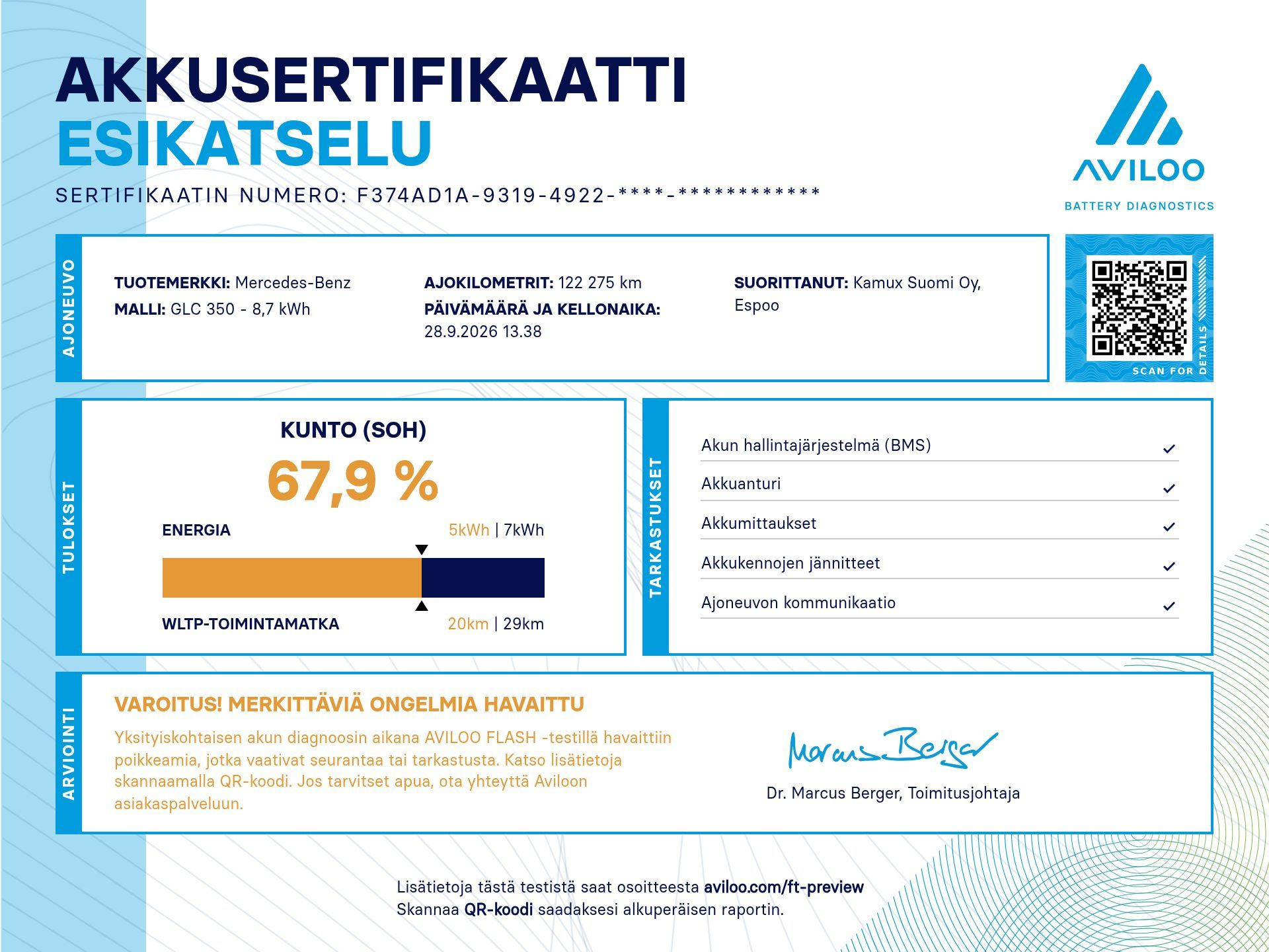 Mercedes-Benz GLC 350 e 4MATIC 2017, kuva 8/8