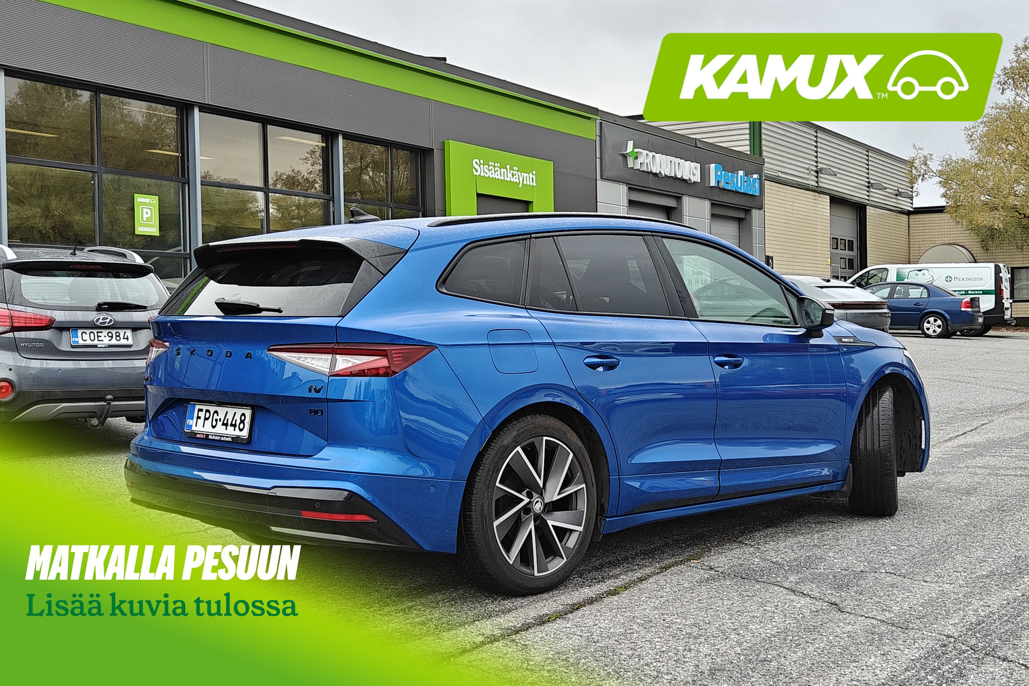 Skoda Enyaq iV 80 Sportline 2022, photo 2/6
