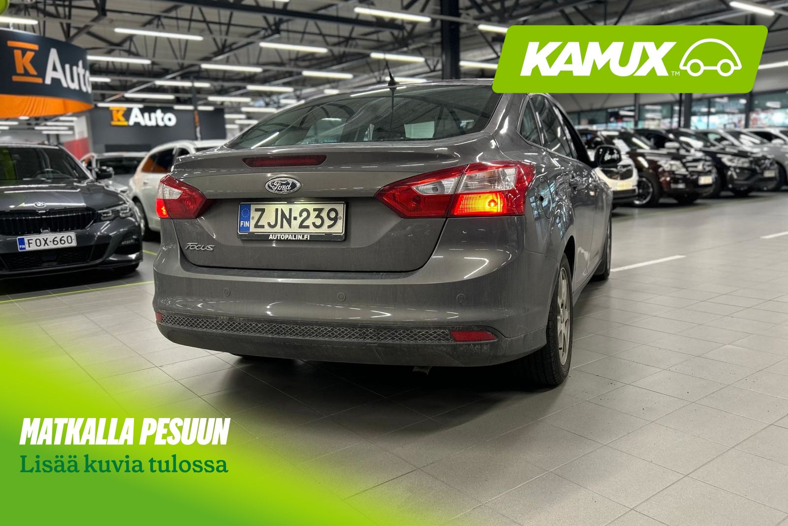 Ford Focus 1,6 125 hv Trend M5 4-ovinen 2012, kuva 4/8