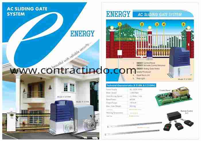 jual E-8 - Ex Malaysia - E8 DC Sliding ( Model : E-1100 )