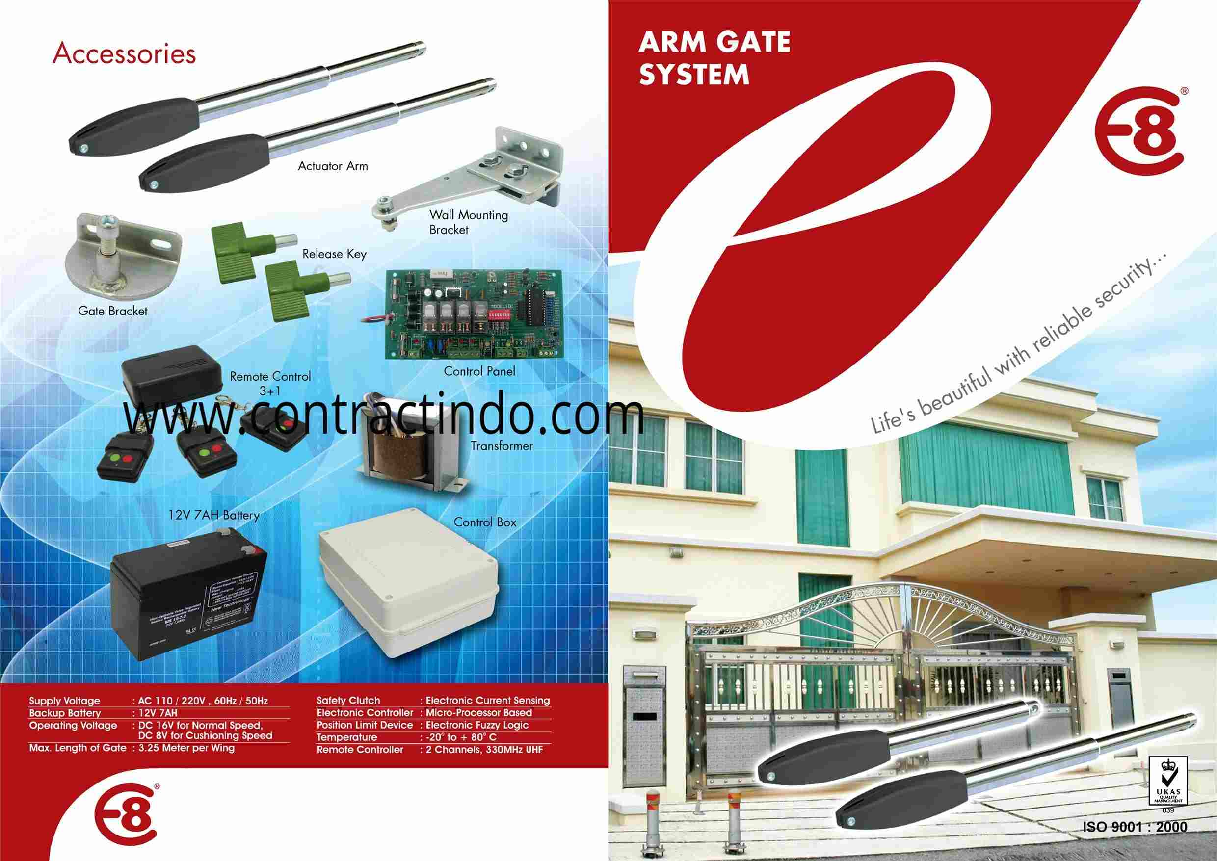 jual E-8 - Ex Malaysia - E8 DC ARM ( Model : E3300 )