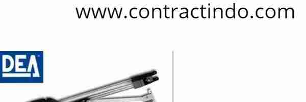 jual DEA Ex Italy - Electromechanical rams for residential swing gates / Elektromekanikal motor untuk pin