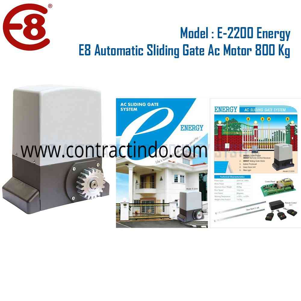 E-8 - Ex Malaysia - AC SLIDING ENERGY ( Model E-2200 )