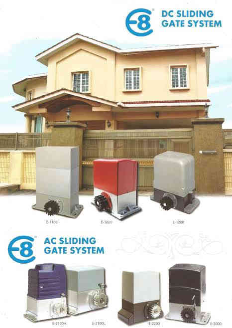 E-8 - Ex Malaysia - E8 DC Sliding ( Model : E-1100 )
