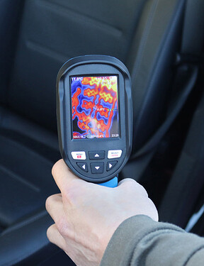 automotive thermal camera seat