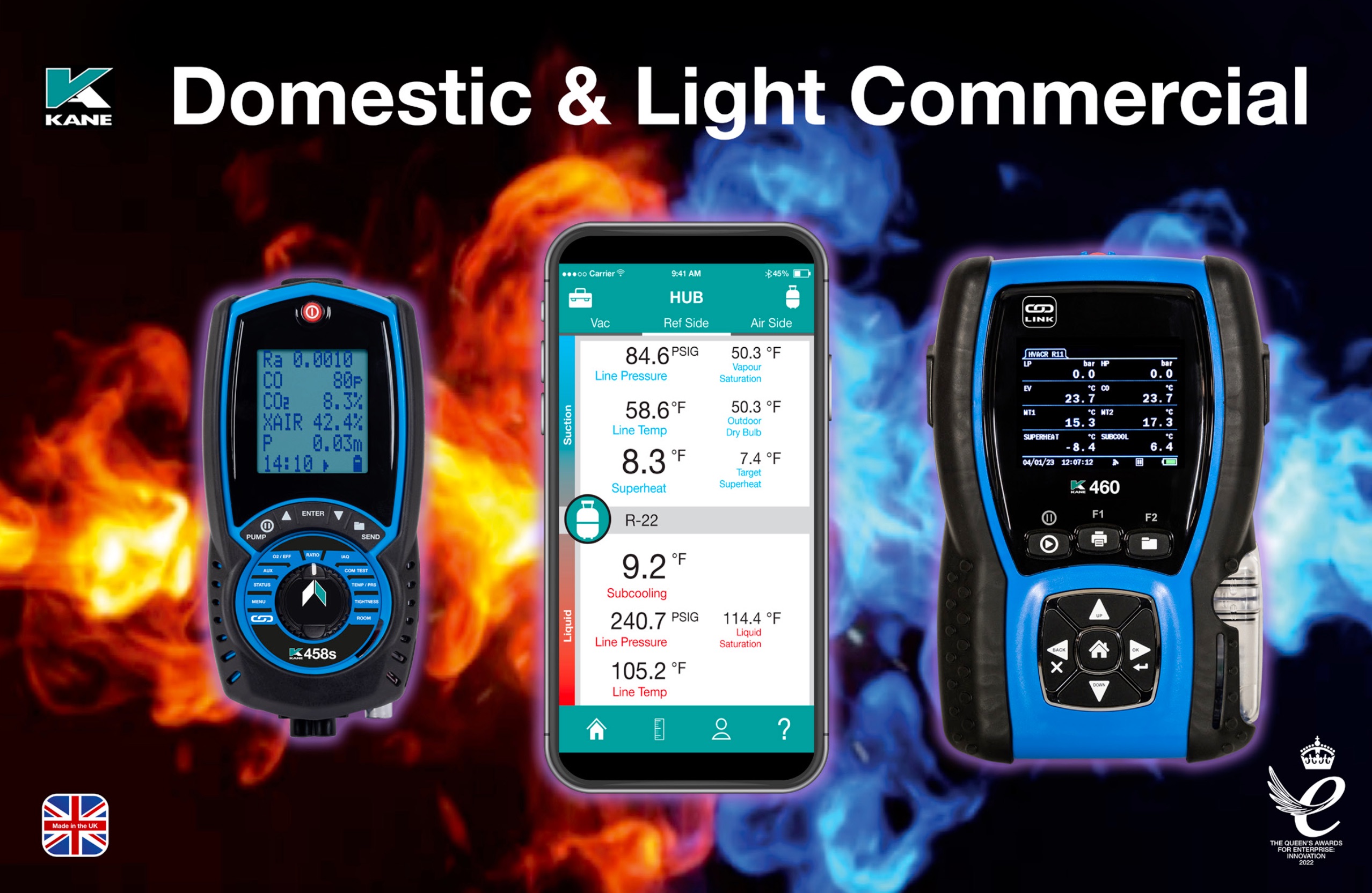 Domestic &  Light Commercial Analysers