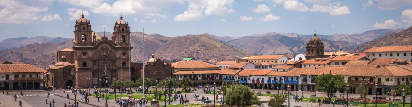 Atração turística Plaza Armas, centro Cusco, Peru